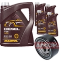 KAMOKA Ölfilter MANNOL Diesel TDI 5W-30 9L passend für VW LT 28-46 II 2.8
