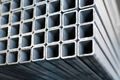 Vierkantrohr Quadratrohr verzinkt Stahl Maße wählbar Rechteck Pfosten Rohr