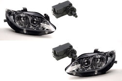 Scheinwerfer Set passend für Seat Ibiza 6J 08-12 H7 links rechts mit Stellmotor