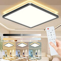 LED Deckenleuchte Dimmbar Deckenlampe mit Fernbedienung Wohnzimmer Lampe