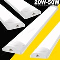 LED Feuchtraumleuchte Wannenleuchte Keller Werkstattlampe Verknüpfbar 60cm-150cm