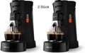 Philips Senseo Select CSA240/20 2 Stück  Kaffee Pad Maschine, Schwarz Eco