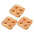  3 Pcs Eierbehälter Für Kühlschrank Aufbewahrungskiste Eierorganisator