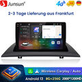 8+256G Android13 Autoradio DAB+ Carplay Für BMW X3 E83 2004-2012 GPS NAV WIFI BT