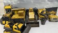 Konvolut 6x Tonka Vintage Blechspielzeug – Kipper, Raupe, Lader, Traktor – Alt