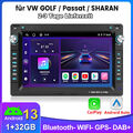 Android 13 Autoradio Carplay GPS Nav SWC WIFI Für VW Polo 9N Golf 4 Passat B5 T5