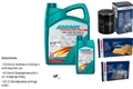 BOSCH Inspektionspaket 6L ADDINOL GIGA LIGHT MV 5W-30 für Mitsubishi Outlander