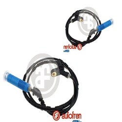 2x AUTOFREN SEINSA Sensor Raddrehzahl hinten links rechts für BMW 3er Compact