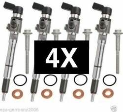 4x Einspritzdüsen 03L130277B Siemens VW Motor CAYA 1,6 TDI Continental✅Eigene Instandsetzung 100% Qualität Schneller Versand✅