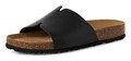 TAMARIS Pantolette Sommerschuh, Flats, Schlupfschuh mit breiter Bandage , Gr. 42