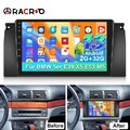 2+32G 9 Zoll Android15 Autoradio Für BMW 5er E39 X5 E53 Carplay GPS Navi WIFI BT
