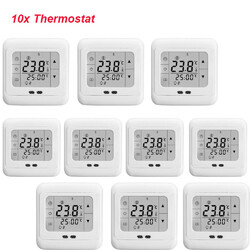 Touchscreen Digital Thermostat Fußbodenheizung Raumthermostat Programmierbar 16A