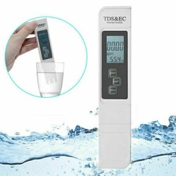 TDS Meter Messgerät Wassertester Digital Wasser Wert EC Tester Chlor LCD