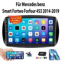 Android15 DAB+ Für benz Smart Fortwo Forfour 453 Autoradio GPS Navi RDS BT 4+64G
