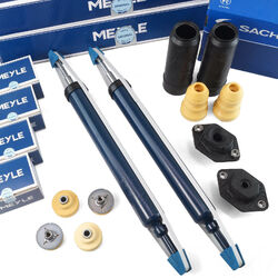 2x MEYLE Stoßdämpfer Domlager + Staubmanschette hinten für BMW E81 E87 E90 E91