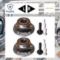 2x ORIGINAL® Denckermann Radlagersatz Vorne, Hinten für VW GOLF V GOLF PLUS V