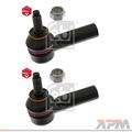2x Febi 42309 Spurstangenkopf Vorne für Fiat Sedici 189 Suzuki Swift V AZ