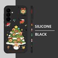 Für Samsung A56 A36 A26 A16 A17 A15 A55 A05 TPU Kapibala Weihnachts Handy hülle
