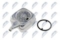 NTY Ölkühler, Motoröl CCL-AU-007 für AUDI CHRYSLER DODGE FORD JEEP