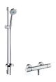 Hansgrohe Duscharmatur Croma Duschset Thermostat Brausegarnitur Mischbatterie