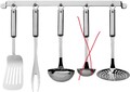 WMF Küchenhelfer Set Profi Plus 5tlg. Schöpflöffel Schaumlöffel Pfannenwender Fl
