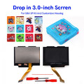 GameBoy Advance SP Pokemon Gehäuse Shell W/3.0'' Original IPS Backlight LCD Mod