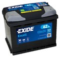 Autobatterie 12V 62Ah Exide Excell EB620 540A/EN Starterbatterie PKW KFZ