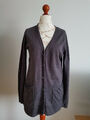  Damen  Strickjacke, Oberteil von H&M, grau Gr.M