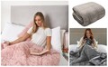 Velours / Kuschelfell GEWICHTSDECKE kuschelig weich warm Sinnesangst AUTISMUS Überwurf
