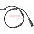 Sensor, Raddrehzahl METZGER 09001482 für RENAULT, Vorderachse