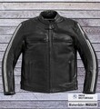 Original BMW Motorrad Lederjacke Twinstripes Schwarz Damen L
