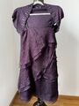 Cocktailkleid mit Bolero, auberginefarben, für junge Damen von Zero, Gr. 34