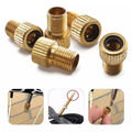 4x Fahrrad Ventiladapter DV SV Französisches auf Dunlop Autoventil AV Pumpe NEU
