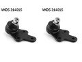 2 x Querlenkerstift SKF für FORD C-MAX II, FOCUS III, FOCUS III