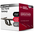 Anhängerkupplung abnehmbar + E-Satz 13pol spezifisch für Ford Galaxy 06- neu