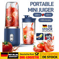 400ml +400ml USB Tragbarer Mixer Smoothie Maker Blender Elektrischer Saftmixer
