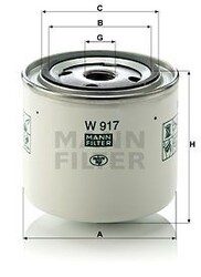 MANN-FILTER Filter, Arbeitshydraulik für DAF OPEL VOLVO