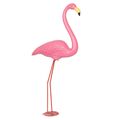 Flamingo Gartenfigur Deko Vogel zum Einstecken im Garten 85 cm 70 cm 60 cm