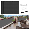 5x0.9m Balkonbespannung Sichtschutz Balkonabdeckung Balkonsichtschutz Terrasse