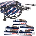 BOSCH ZÜNDKERZEN+ZÜNDKABEL passend für VW BORA I 1J2 VW PASSAT B5 3B2 3B5 2.3