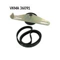 Keilrippenriemensatz SKF VKMA 36091 für NISSAN RENAULT TOYOTA HYUNDAI KIA