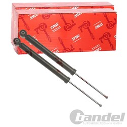2x TRW GASDRUCK STOßDÄMPFER HINTERACHSE passend für AUDI A1 VW POLO 5 SEAT IBIZA