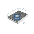 Innenraumfilter Aktivkohlefilter 54.291.00 UFI für NISSAN RENAULT