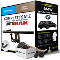 Für BMW 2er Active Tourer Typ F45 Anhängerkupplung abn +eSatz 13pol 13- NEU