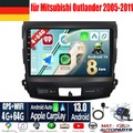 9-Zoll 4+64G Autoradio Carplay Android13 Für Mitsubishi Outlander 2005-2011