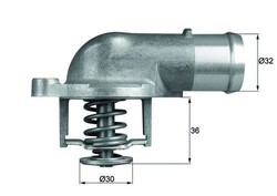 MAHLE Thermostat mit Dichtung (TI 212 87D) für VW Transporter T5 Multivan
