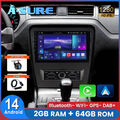DAB+ 2+64G Android 14 Autoradio Für Ford Mustang 2010-2014 GPS Nav Apple CarPlay