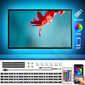 LED USB Backlight TV Hintergrundbeleuchtung 2M Lichtstripe Streifen RGB PC-Band