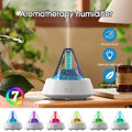 Flame Aroma Diffuser für Ätherische Öle Duftöl Diffuser mit Flammen Effekt 80ML