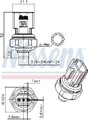 NISSENS 301100 Druckschalter, Klimaanlage für Nissan Mazda Maz Infiniti Renault